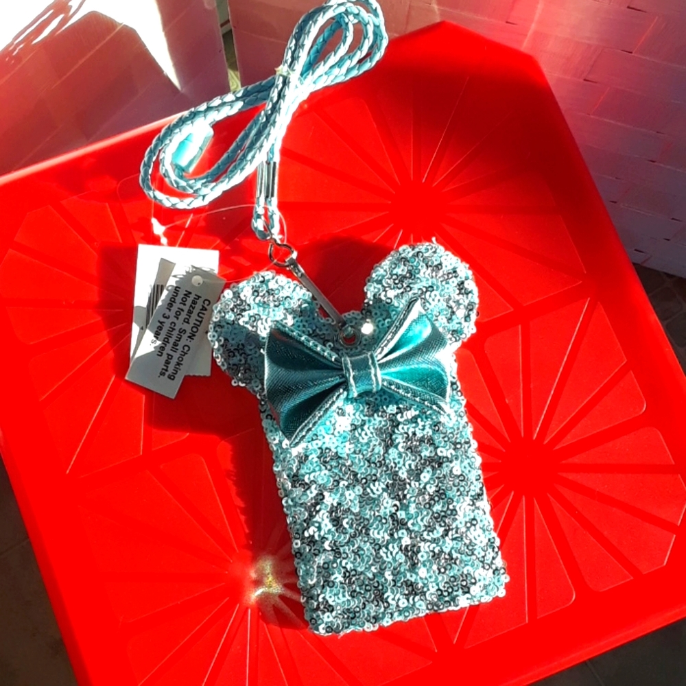 Disney Parks Loungefly Lanyard Arendelle Aqua